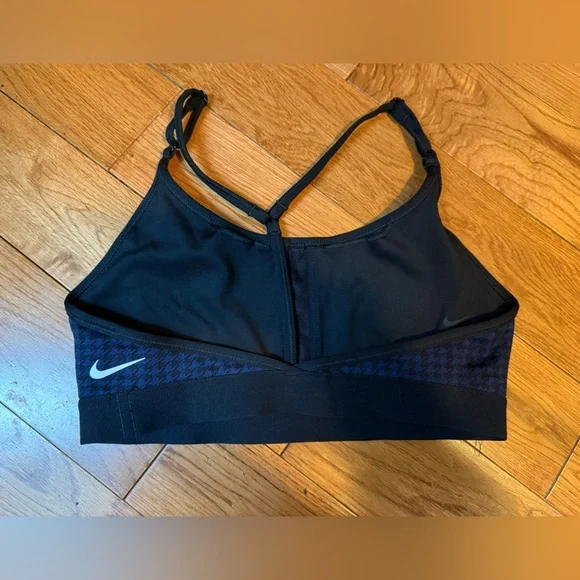Nike Indy Icon Clash Houndstooth Sport Bra - Picture 2 of 4